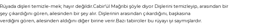 Seyyid Süleyman'a Göre Rüyada Dişleri Temizlemek Görmek