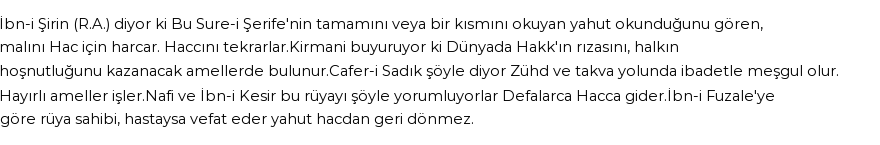 Seyyid Süleyman'a Göre Rüyada Hac Suresi Görmek