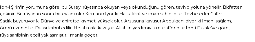 Seyyid Süleyman'a Göre Rüyada İhlas Suresi Görmek