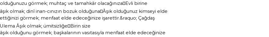 Tiflisi'ye Göre Rüyada Aşık Olmak Görmek