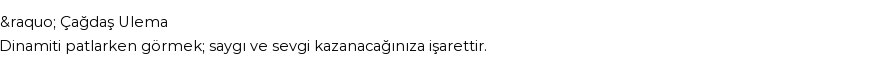 Tiflisi'ye Göre Rüyada Dinamit Görmek