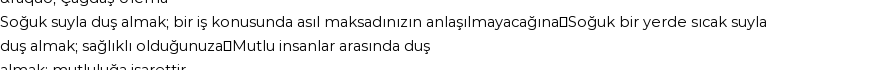 Tiflisi'ye Göre Rüyada Duş Almak Görmek